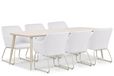 Lifestyle Garden Furniture Lifestyle Lifestyle Lugo/Vienna 240 cm dining tuinset 7-delig