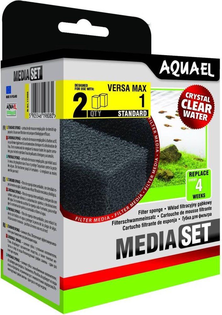 AQUAEL Vervangende sponzen versamax FZN 3