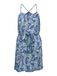 ONLY Jurk 'ALMA' blauw / lichtgroen / wit