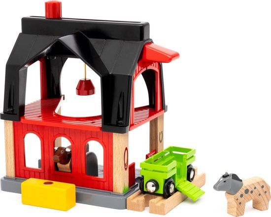 BRIO World - 36012 Stable | Train Set Accessory for Kids Ages 3+