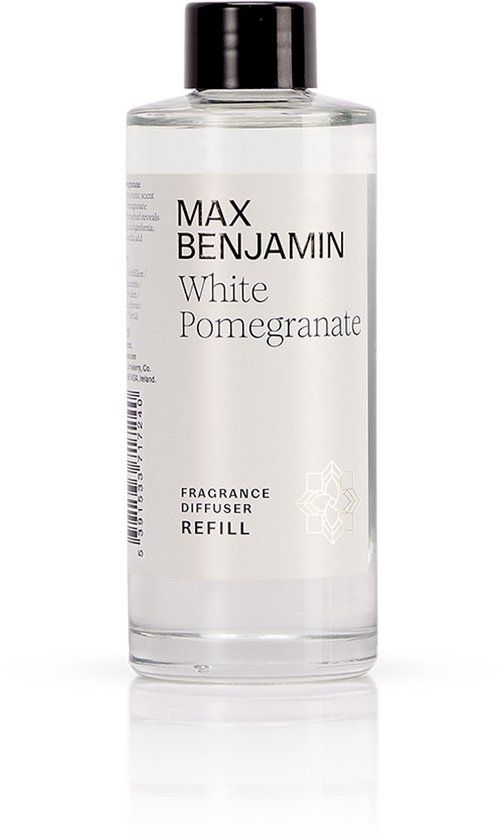 Max Benjamin Navulling voor Geurstokjes 150ml - White Pomegranate