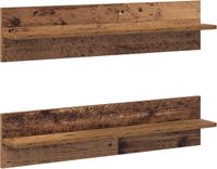 vidaXL Wandplank Oud Hout 80 x 11,5 x 18 cm