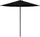 vidaXL Tuinparasol Rechthoekig 2,3 x 2,3 m Polyester Zwart