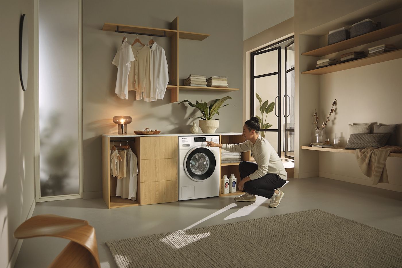 Miele WSE 383 WCS PowerWash & SteamCare - Wasmachine - 8 kg - A-40% - Lotuswit