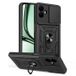 Samsung Coque Hybride Samsung Galaxy A07 4G/5G à Anneau Rotatif avec Protection pour Appareil Photo - Noire