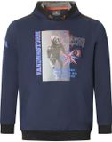 Jan Vanderstorm heren Sweatshirt - 56/58 - donkerblauw - Plus Size
