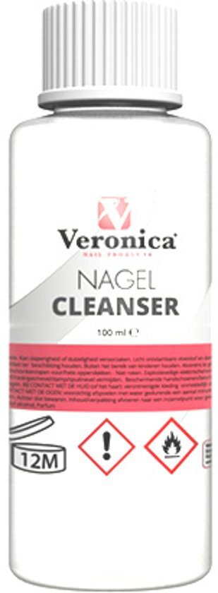 Veronica Nail Products Veronica NAIL-PRODUCTS GEL CLEANER / NAGEL CLEANSER voor gelnagels gellak gel nagellak 100 ml