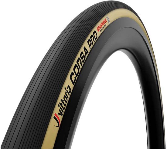 COP.V Vittoria Corsa Pro G2 TLR Racefiets Band - 30mm - Zwart/Bruin