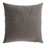 Eurofirany Fluweel Velvet Kristi kussenovertrek sofakussen sierkussen 1 st. 45x45 (donkerbruin)