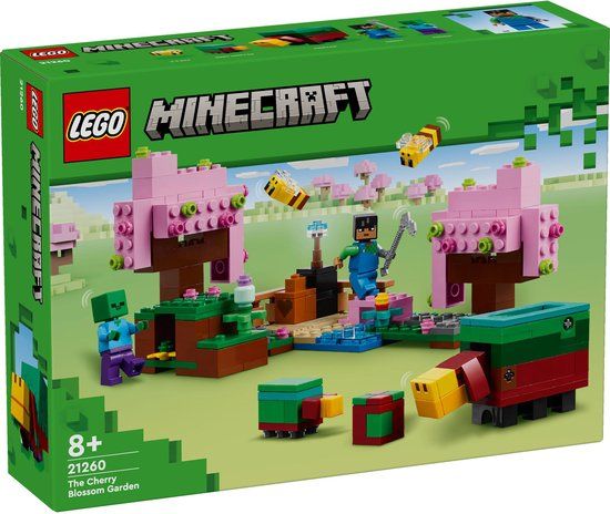 LEGO Minecraft® De kersenbloesemtuin 21260