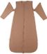 Noukie's Sac de couchage – 100 cm – Manches zippées – Jersey – Caramel