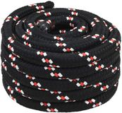 vidaXL Multifunctioneel touw 50 mm 10 m Zwart en Rood PP