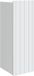 vidaXL Wandkast Wit 33 x 34,5 x 94 cm Bewerkt hout
