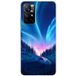 1001 coques Xiaomi Bedrukt siliconen hoesje compatibel met Xiaomi Redmi Note 11 5G, Xiaomi Redmi Note 11S 5G Tombee de nuit