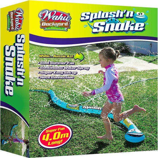 Goliath Wahu - Backyard Splash & Snake - Speelgoedwatersproeier