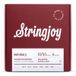 Stringjoy NB1050 Naturals Phosphor Bronze Akoestische gitaarsnaren, 10-50 extra lichtmeter
