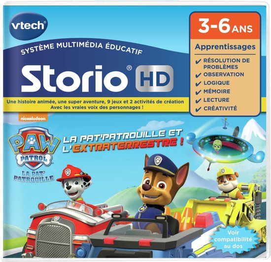 VTech Storio Game: Paw Patrol - De Pups Redden Een Ruimteschip (Frans)