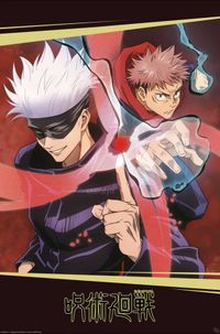 GB eye Poster Jujutsu Kaisen - Itadori and Gojo 61x91,5cm