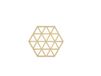 Zone Denmark Pannenonderzetter Triangles – Onderzetters Pannen – Hittebestendig tot 250°C – Vaatwasserbestendig – Siliconen – 16 × 14 × 0,9 cm – Warm Sand