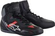 Alpinestars Faster-3 Rideknit Zwart Grijs Felrood Motorschoenen - Laars