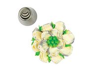 Silikomart Mini Decor Tube 04 – spuitpistool van roestvrij staal