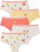 Vertbaudet Set van 5 shorty's met fruitprint