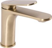 REA Marco Gold Brush Low Wastafelkraan - Goud