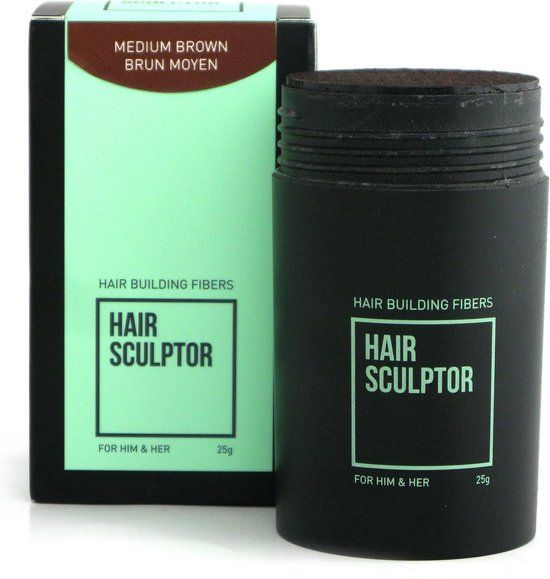Sibel Hair Sculptor Building Fibres - Donkerbruin - 25 ml
