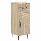 vidaXL Badkamer Opbergkast HAARLEM Sonoma Eiken 30 x 31 x 80 cm