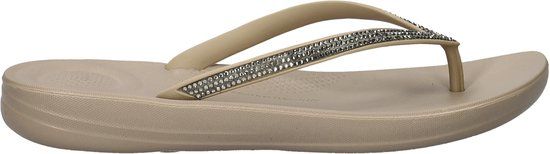 FitFlop iQushion Teenslippers Dames Beige Maat 38