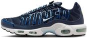 Nike Air Max Plus Heren Sneakers - Maat 43 - Leer/Rubber - Blauw
