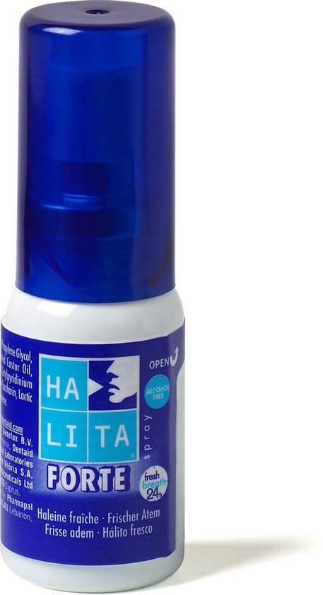 Halita 24 Uur Spray Frisse Adem Mini 15ml