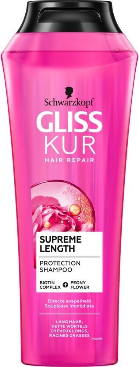 Schwarzkopf Gliss Kur Supreme Length Protection Shampoo