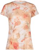 CMP Zwempak met opdruk voor dames, coral/off white, polyester, XXS