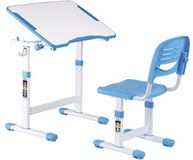 VDD Bureau Gaming enfant avec chaise de bureau - table à dessin - ergonomique réglable en hauteur