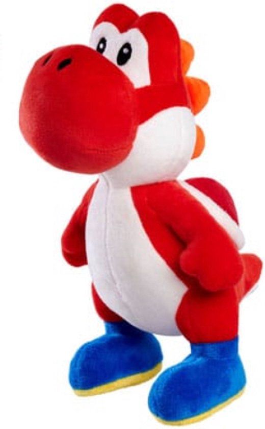 Simba Nintendo Super Mario Pluche Knuffel Yoshi Rood 24 cm