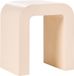 Beliani ENID - Bijzettafel - Lichtbeige - MDF