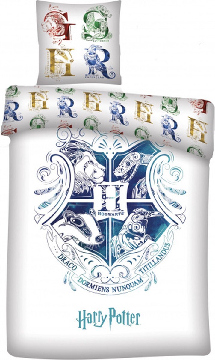 Harry Potter Hogwarts Potter dekbedovertrek, 90 cm