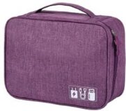 Kabel Opbergtas - Cable Organizer - Paars