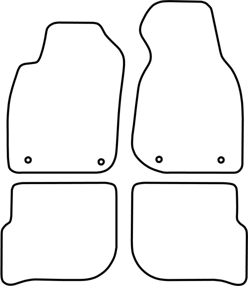 AutoStyle Automatten Audi A6 1999-2004