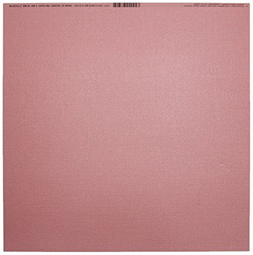 Bazzill Basics Paper Bazzill Basics Papier ScrapBooking Sheets Bling in de Roze
