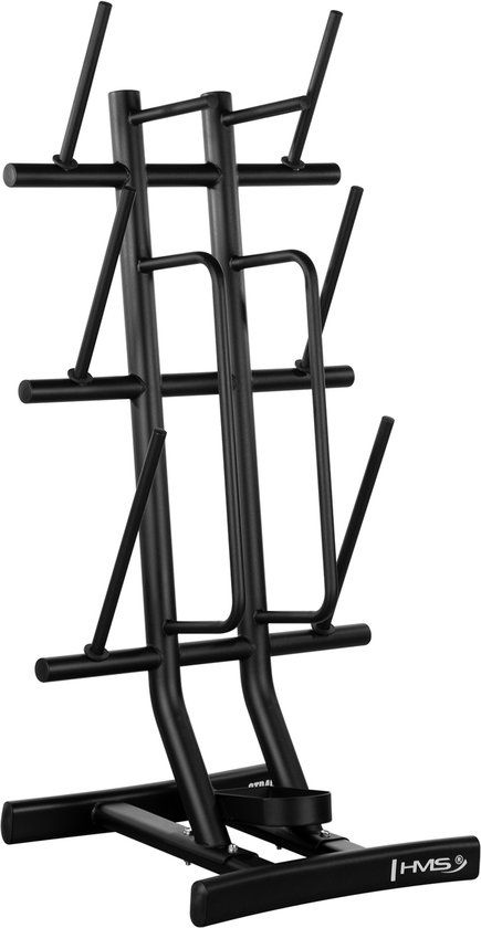 HMS STR40 - Trainingsstang Standaard - 280kg - Stalen Constructie - Antislip Voeten