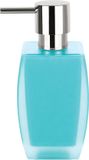 Spirella Freddo Zeepdispenser – Blauw Kunststof – 15.5 cm Hoog – 300 ml