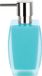 Spirella Freddo Zeepdispenser – Blauw Kunststof – 15.5 cm Hoog – 300 ml