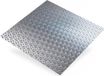 Aluminium CQFD Alu plaat brut rijskorrel 1,2mm 500x250mm