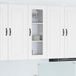 vidaXL Vaatwasserpaneel Kalmar Wit 40 x 31 x 100 cm Bewerkt hout
