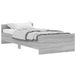 VidaXL Bedframe Sonoma Grijs Eiken 100x200 cm