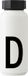 Design Letters thermosfles - D