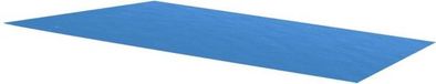 vidaXL Bâche de piscine rectangulaire 732 x 366 cm PE bleu