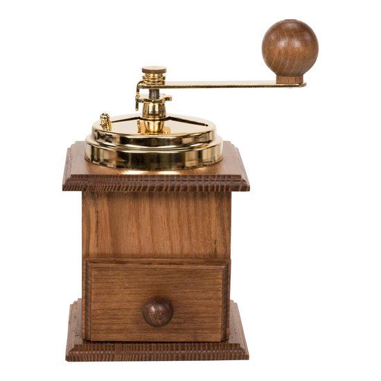 Inno Cuisinno Koffiemolen - Walnoot - Handmodel